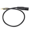 thumbnail image 4 of JORINDO Cable XLR macho a RCA macho Cable de micrófono duradero XLR a RCA para equipos de audio JD6060-0.5M, 4 of 8