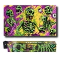 thumbnail image 1 of Playmat Ai Armor Melting Skulls, 35 x 60 cm, bordes cosidos TCG/MTG, 1 of 1