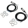2 Pcs Inductive Proximity Sensor 8mm Detecting Distance DC 4 Wire NPN ...