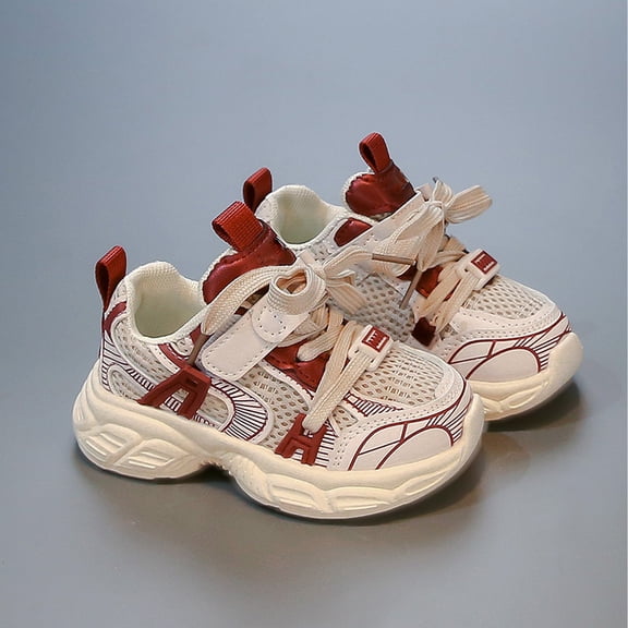 Toddler Girl Shoes Boys Comfortable Sneakers for Boys Memory Foam Insole Non- Kids Tennis Shoes Wide Toe Box Running Shoes Golf Shoes School Uniform Kids Footwear for Active Girls