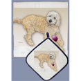 thumbnail image 1 of Dish Towel and Pot Holder Set - Doodle, 1 of 1