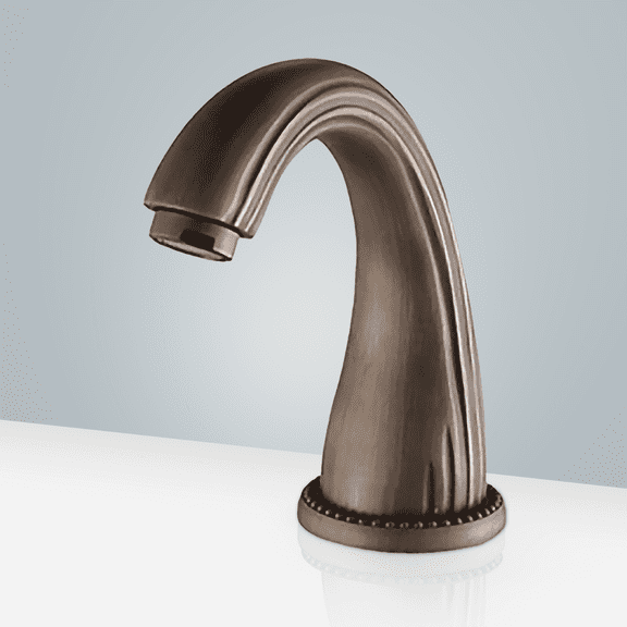 Juno Classic Antique Brass Touchless Commercial Sensor Faucet