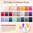 thumbnail image 2 of Kit de uñas en polvo AZUREBEAUTY con taladro eléctrico para uñas, 24 colores, 2 of 9