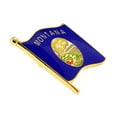 thumbnail image 2 of PinMart's Montana US State Flag MT Enamel Lapel Pin, 2 of 3