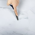 10Pcs Peel and Stick Floor Tile, Vinyl Flooring Waterproof Floor Tile DIY for Bathroom, White ...