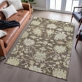thumbnail image 6 of Addison Rugs Mayfield Premium Machine Washable Traditional Global Chocolate Rectangle Rug, 9' x 12', 6 of 6