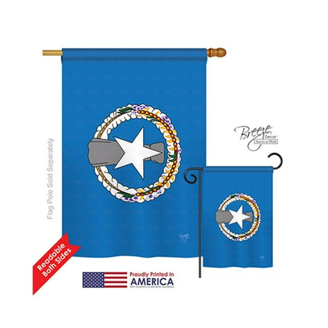 Breeze Decor 08354 Drapeau de Maison Impression Verticale Recto-Verso - 28 x 40 Po.
