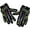 Black, variant on Lethal Threat Tattoo Mens Textile Motorcycle Gloves Black/White LG