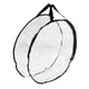 thumbnail image 5 of Contenedor de almacenamiento de corona, bolsa de almacenamiento redonda transparente, borde negro, bolsa de almacenamiento resistente de PVC, 1 Uds., 5 of 14
