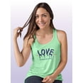 thumbnail image 2 of Dripping Love Art  Racerback Tank Women -Image by Shutterstock, Female Small, 2 of 4