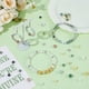 thumbnail image 4 of Kit de 460 cuentas de piedra natural, 16 cuentas espaciadoras redondas sueltas de piedras preciosas de 6 mm para hacer joyas, pulseras, collares, pendientes y manualidades., 4 of 9