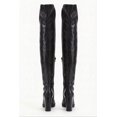 thumbnail image 5 of Women's Chunky Heel Over The Knee Boots with Side Zipper, 5 of 6