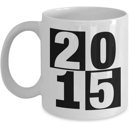 3rd Birthday Mug 2015 Year You Were Born Celebration Anniversary Year Your Kids Were Born for Relatives Friends Coworkers Boss His or Her Present Big 15oz Ceramic Cup