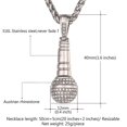 thumbnail image 2 of Necklace, Microphone, 2 of 4