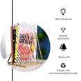thumbnail image 3 of Nordic Triangle Bookend Heavy Duty Metal Book Stopper Book Stand Diseño Geométrico Único Book Divider Para Estantes Escritorio Home Office Library Speravity HA019891-00, 3 of 7