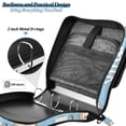 thumbnail image 4 of FORMRS Zipper Binder with Shoulder Strap 2-inch Ring 500 Sheet Capacity File Bag, Milk and Cookies, 4 of 5