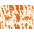 thumbnail image 1 of Ahgly Company Indoor Rectangle Abstract Orange Modern Area Rugs, 6' x 9', 1 of 4