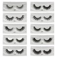 thumbnail image 1 of Fiudx Pestañas Postizas, Pestañas 3D Glamorosas Stylemink, Pestañas Gruesas Reutilizables Beautylash, Pestañas Negras Naturales Partylook, Selfies de Boda, Amantes Del Maquillaje, Diseño de Fácil Apl, 1 of 2