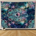 thumbnail image 1 of Tapiz de pared con diseño de mandala, microtela, 100 x 70 cm, decoración de habitación, 1 of 1