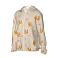 thumbnail image 2 of Pofeuu Squirrel Animal Print Sun Protection Outdoor Lightweight Full Zip UV Cooling Hoodie Long Sleeve Summer Clothing for Outdoor Hiking-3X-Large, 2 of 5