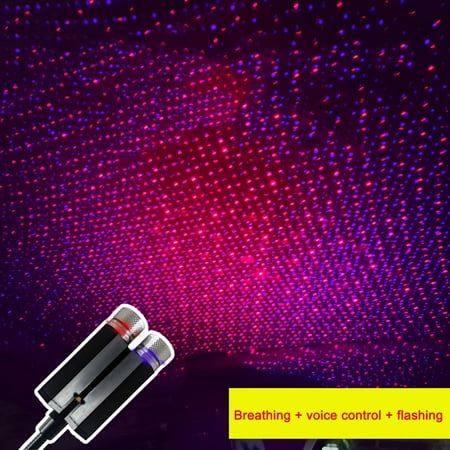 

LED Projector Star Sky Ceiling Light Car Decoration USB Interior Atmosphere Lamp
