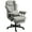 Gray#2, variant on Office Chairs HOMCOM Massage Executive Office Chair with 6 Vibration Points, 400LBS Heated Big and Tall Office Chair with Foot Rest and Lumbar Support, Microfiber Reclining Computer Desk Chair, Gray