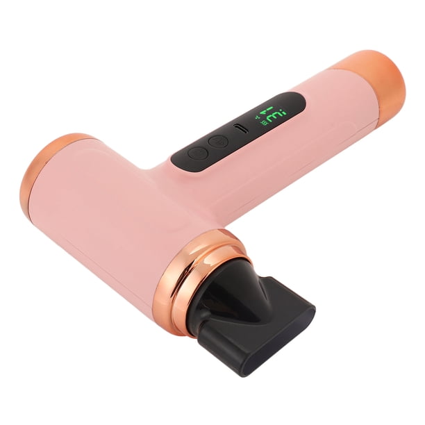 Secador de Pelo Inalámbrico, Secador Pelo Viaje Recargable por USB 15000MAH Con Viento frío Caliente, 3 Velocidadas, Secador de Pelo Portátil Secado Rápido para Mujeres.