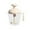 Beige, variant on ELQCSG Ergonomic Manual Egg Mixer for Kitchen - Efficient Handheld Whisk Cup for Quick Beating and Whipping Durable Construction Beige