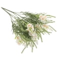 thumbnail image 6 of LOLIPPYY Set of 2 White Realistic Simulation Flower Bouquets for Wedding, Party, and Home Decoration, 6 of 8