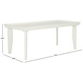 thumbnail image 3 of SAFAVIEH Naios Modern Wood Coffee Table, Ivory, 3 of 10