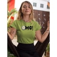 thumbnail image 2 of Omg Daisy Yellow T-Shirt Women -Image by Shutterstock, Female Medium, 2 of 4