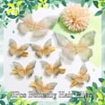 thumbnail image 2 of 8Pcs Rhinestone Butterfly Hair Clips for Women Moving Wings Butterfly Hair Barrettes Glitter Clips Kawaii Butterfly Claw Clips Hair Accessories for Teens Girls, 2 of 7