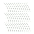 thumbnail image 1 of 100 Pcs Barrette à Cheveux Simple pour Filles, Épingle à Cheveux Décorative, Barrette Latérale en Métal (Blanc), 1 of 7