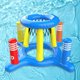 thumbnail image 4 of Soporte inflable de baloncesto, juego de férula de lanzamiento de piscina de PVC, juguetes de agua para niños y adultos, 4 of 8