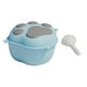 thumbnail image 3 of Contenedor de almacenamiento de comida para perros de gran capacidad, caja de arroz con tapa, granos de cocina Azul, 3 of 8