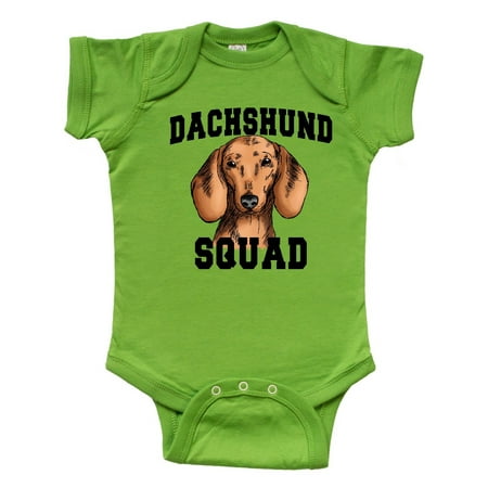 

Inktastic Dog Dachshund Squad Gift Baby Boy or Baby Girl Bodysuit