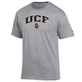 thumbnail image 2 of Men's-Champion  Heather Gray UCF Knights Arch Over Logo T-Shirt, 2 of 3