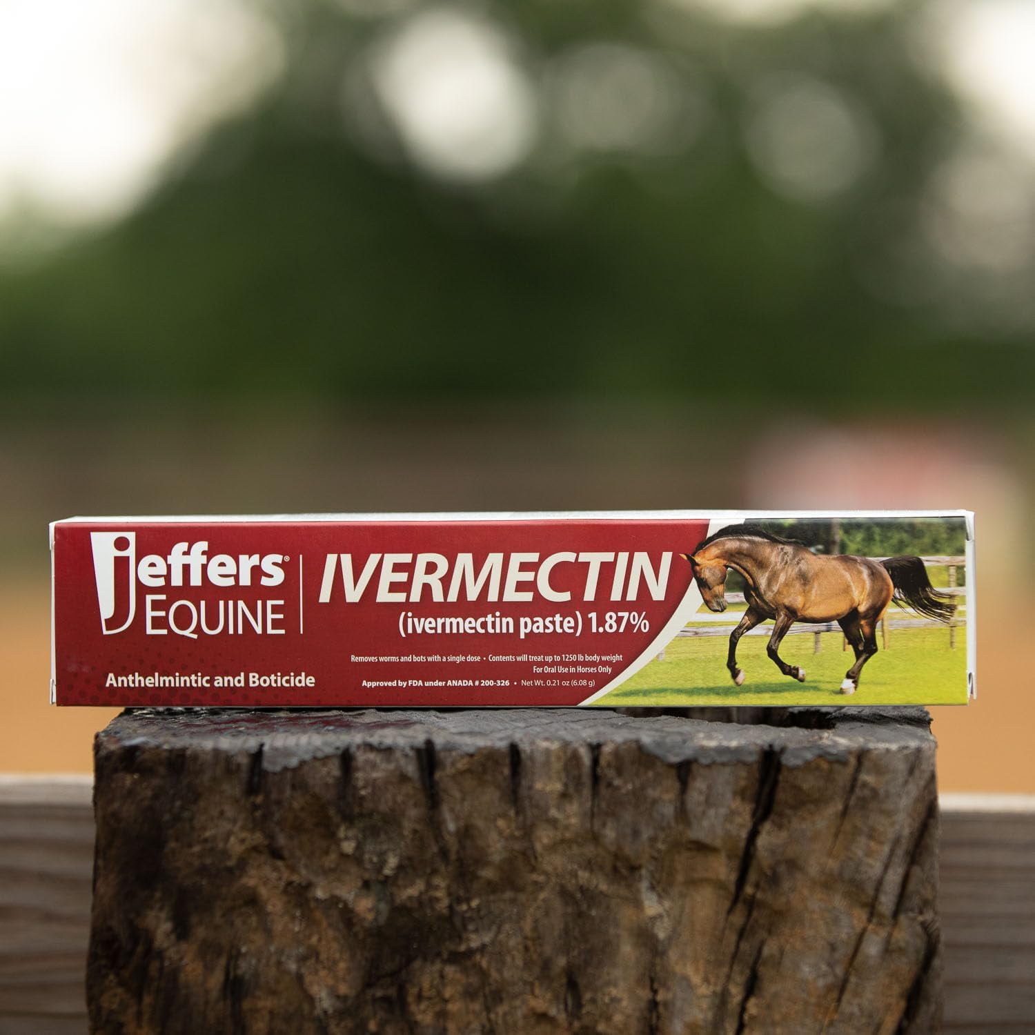 Jeffers Horse Dewormer | 1 Doses | Gel Dewormer for Horses gel ...