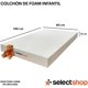 thumbnail image 2 of Colchon Infantil Cuna Memory Foam Corral Bebe Hipoalergénico, 2 of 7