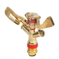 thumbnail image 4 of Naierhg 3/4inch Copper Rotate Water Sprinkler Garden Irrigation Spray Nozzle Connector, 4 of 7