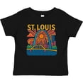 thumbnail image 3 of Inktastic St. Louis Skyline Retro Style Boys or Girls Baby T-Shirt, 3 of 5