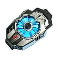 thumbnail image 4 of justharion USB-Powered Mobile Phone Cooler Quiet Operation Cellphone Quick Cooling Fan Portable Gaming Radiator Electronics Accessories Plating Black, 4 of 8