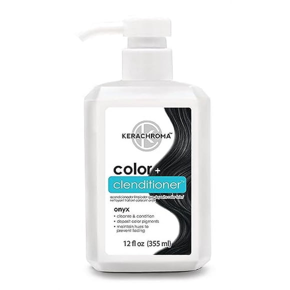 Tinte para el pelo Keracolor Clenditioner ONYX Color semipermanente