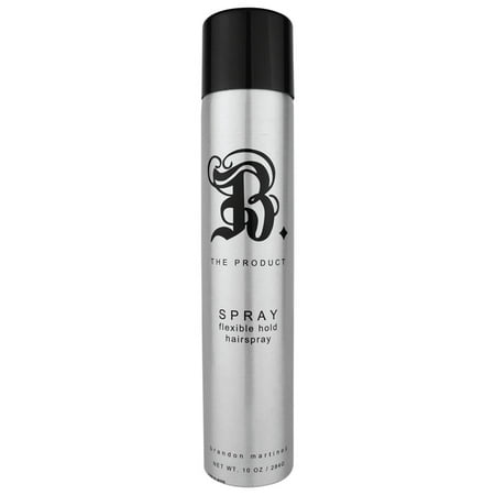 Hairspray For Shine And Hold-Heat Protectant Spray, Flexible Hold Thermal Protectant Hairspray For Thinning Hair-Volumizing Hairspray, B. THE PRODUCT Spray (Best Heat Protectant For Thin Hair)