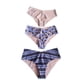 thumbnail image 1 of Aerie, Set de 03 pantaletas cacheteras Aerie talla chica, Azules, sin costuras, originales, 1 of 5