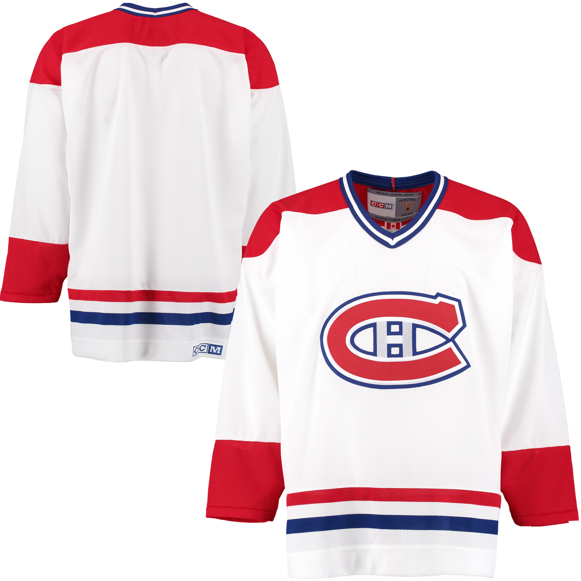 canadiens white jersey