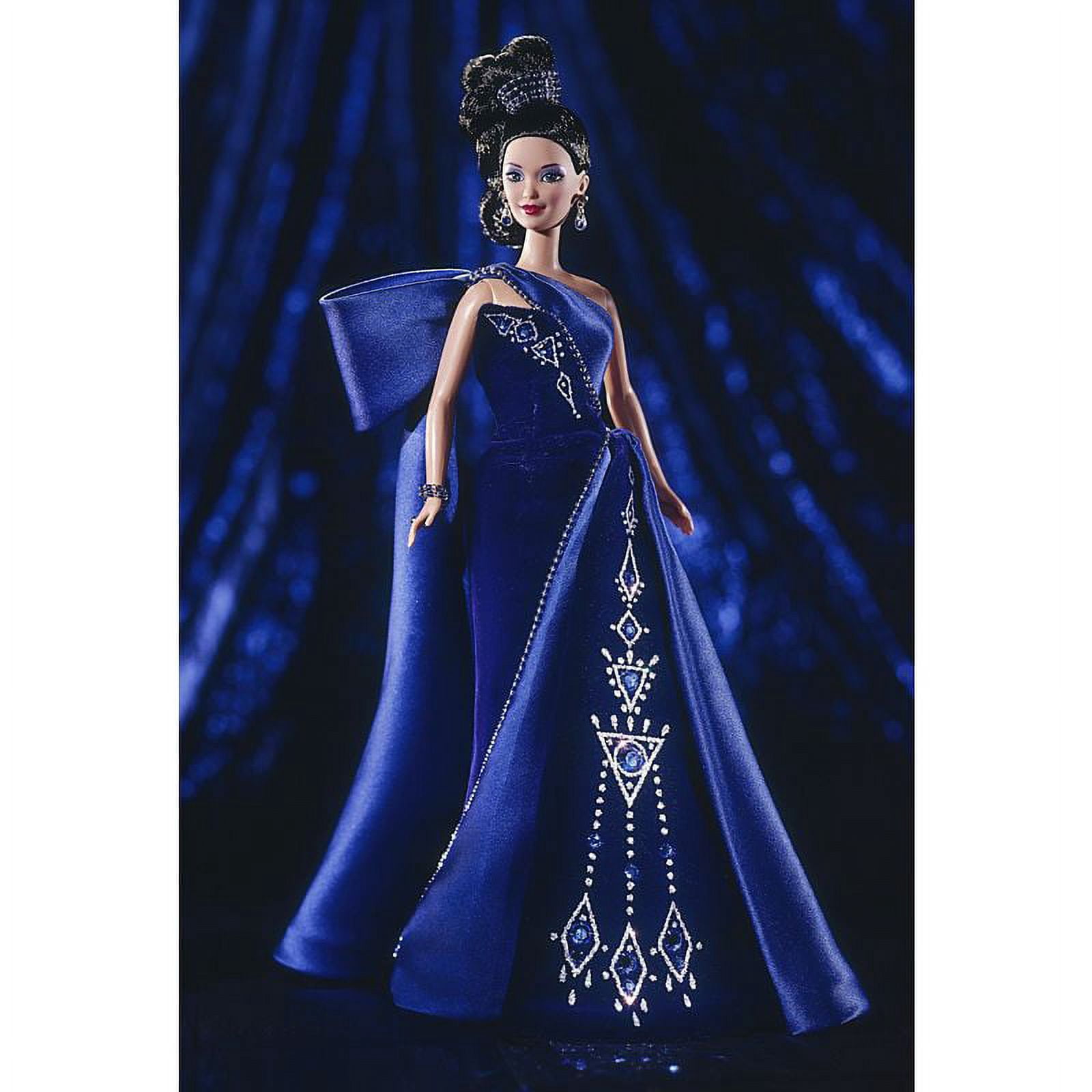 Sapphire Splendor Barbie Doll The Jewel Essence Collection Bob Mackie 15523