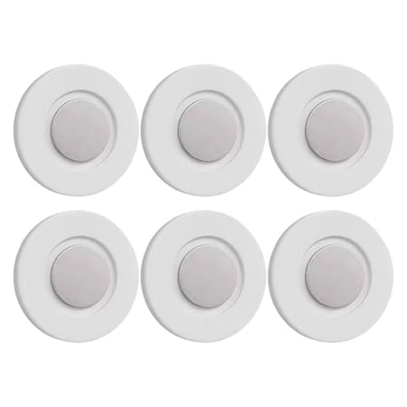 No-Drill Magnetic Wall Mount Organizer for TV & AC Remotes, Strong Adhesive Sticker