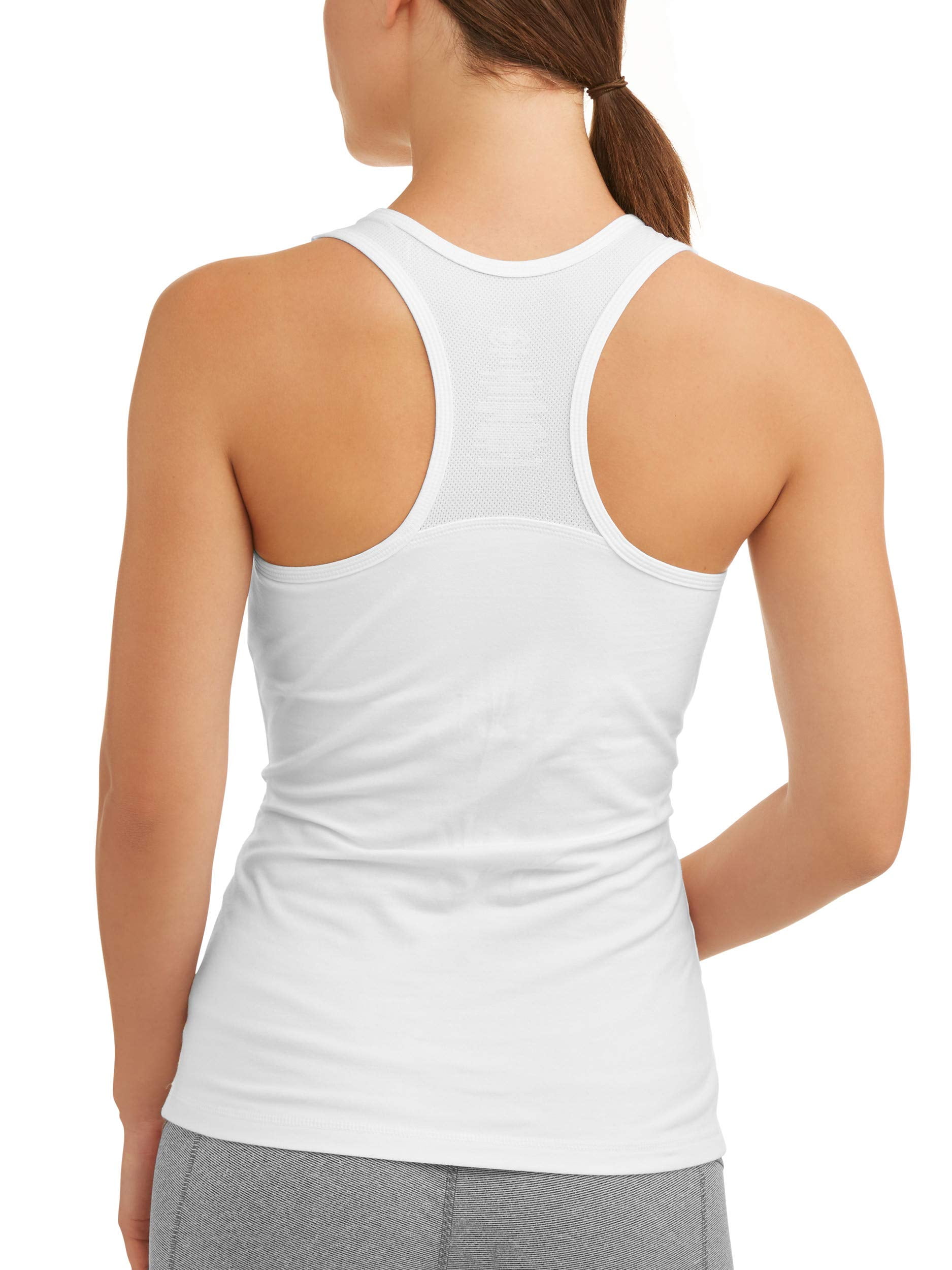 Athletic Works Women's V-Neck Racerback Tank Top with Back