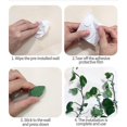 thumbnail image 4 of 10 Pieces Simulation Green Leaf Plant Wall Climbing Vine Fixing Clips, 4 of 4